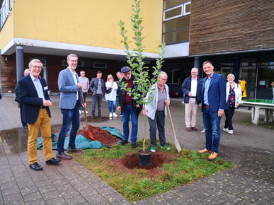 Ein Hoffnungsbaum für das Paul-Distelbarth-Gymnasium Obersulm